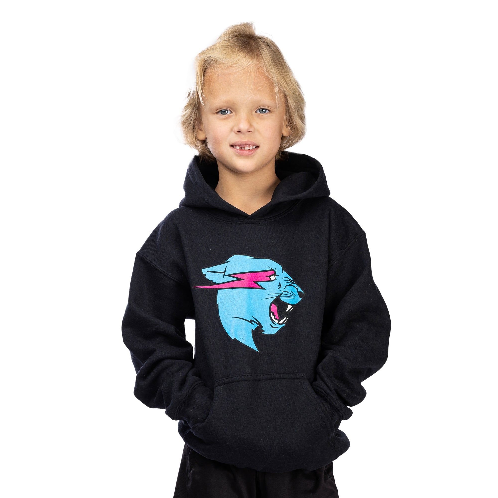 Mr.Beast L outlets Youth Hoodie & Mr. Beast Junior Size Embroidered Hat Bundle