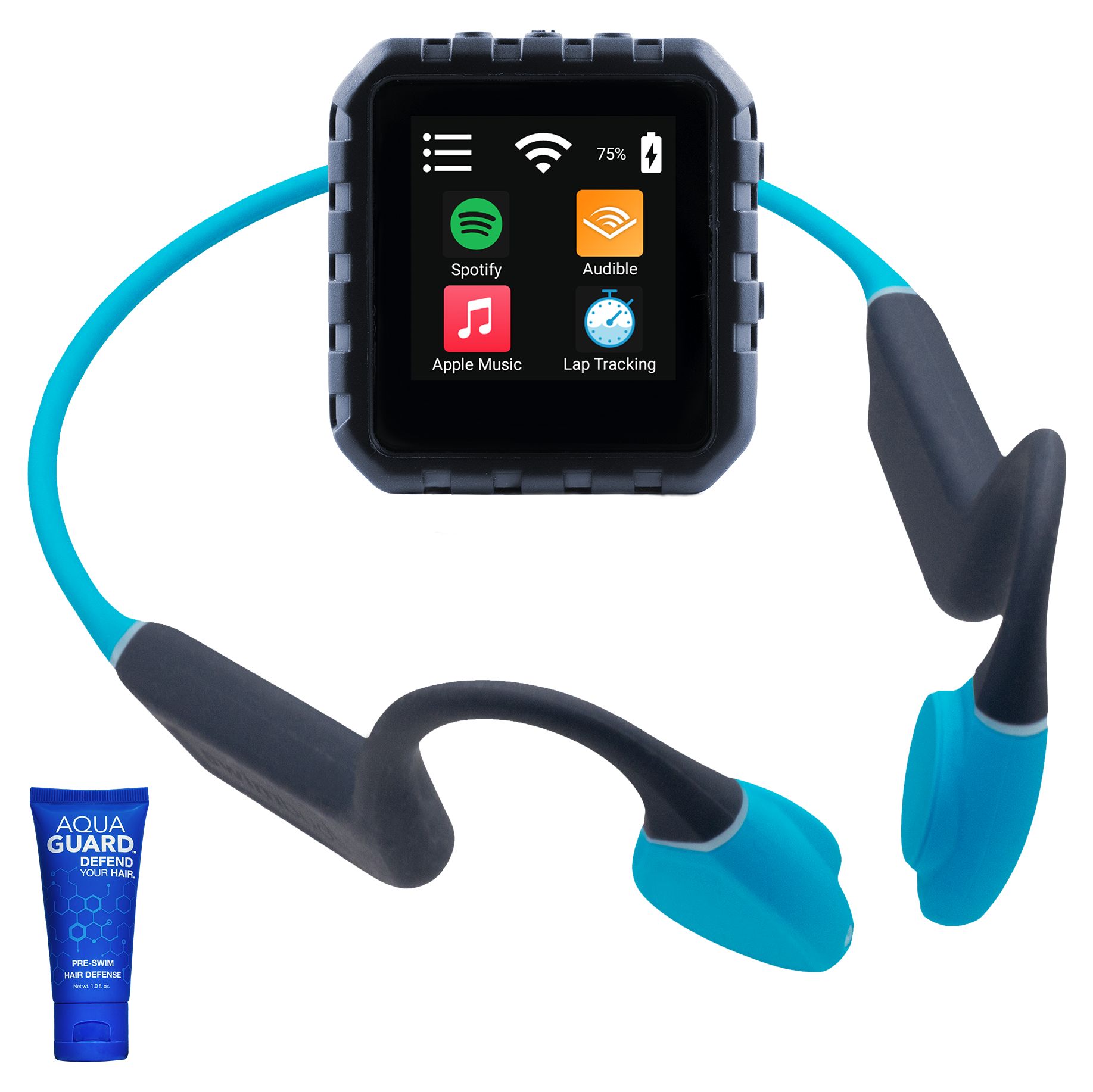 Waterproof Delphin 3.0 Bundle for Swimming | 16GB / Swimbuds Bone Conduction 2