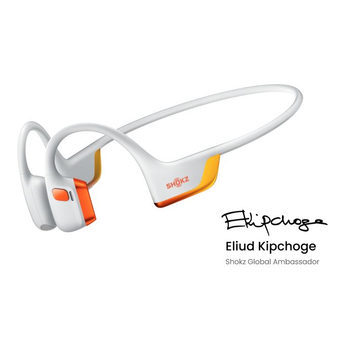 SHOKZ New OpenRun Pro 2 - Open-Ear, Bone Conduction Sport Headphones - with Headband - Sweat Resistant, Workout Headphones - Secure, Wireless, Comfortable Fit-Deep Bass and Smart Mic App