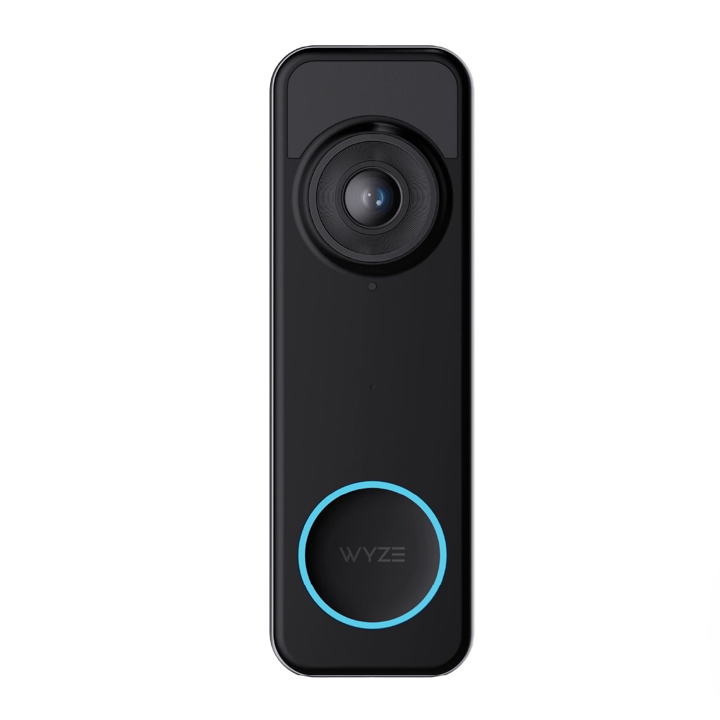 wyze battery video doorbell | black / no chime