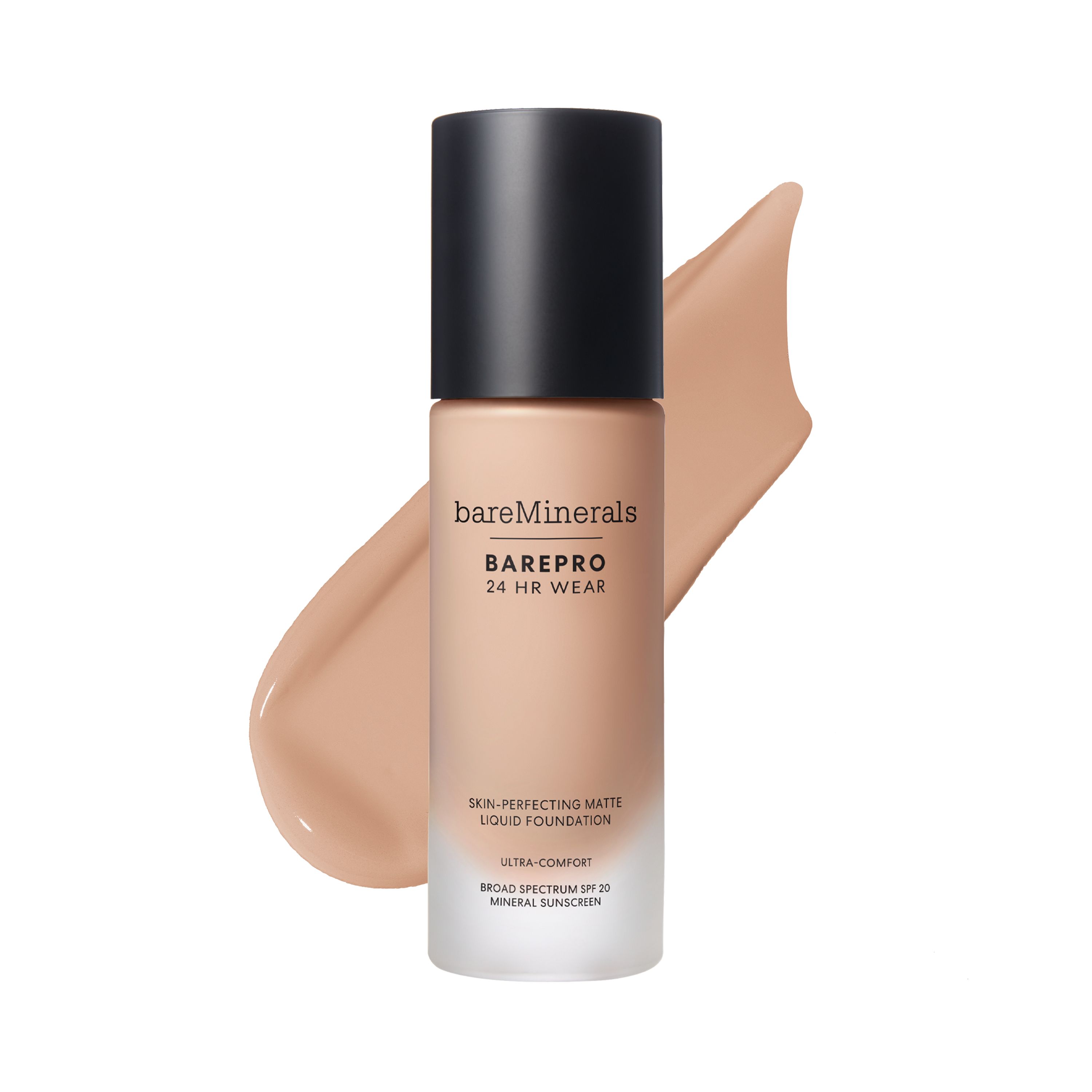 barepro® 24hr wear skin-perfecting matte liquid foundation mineral spf 20