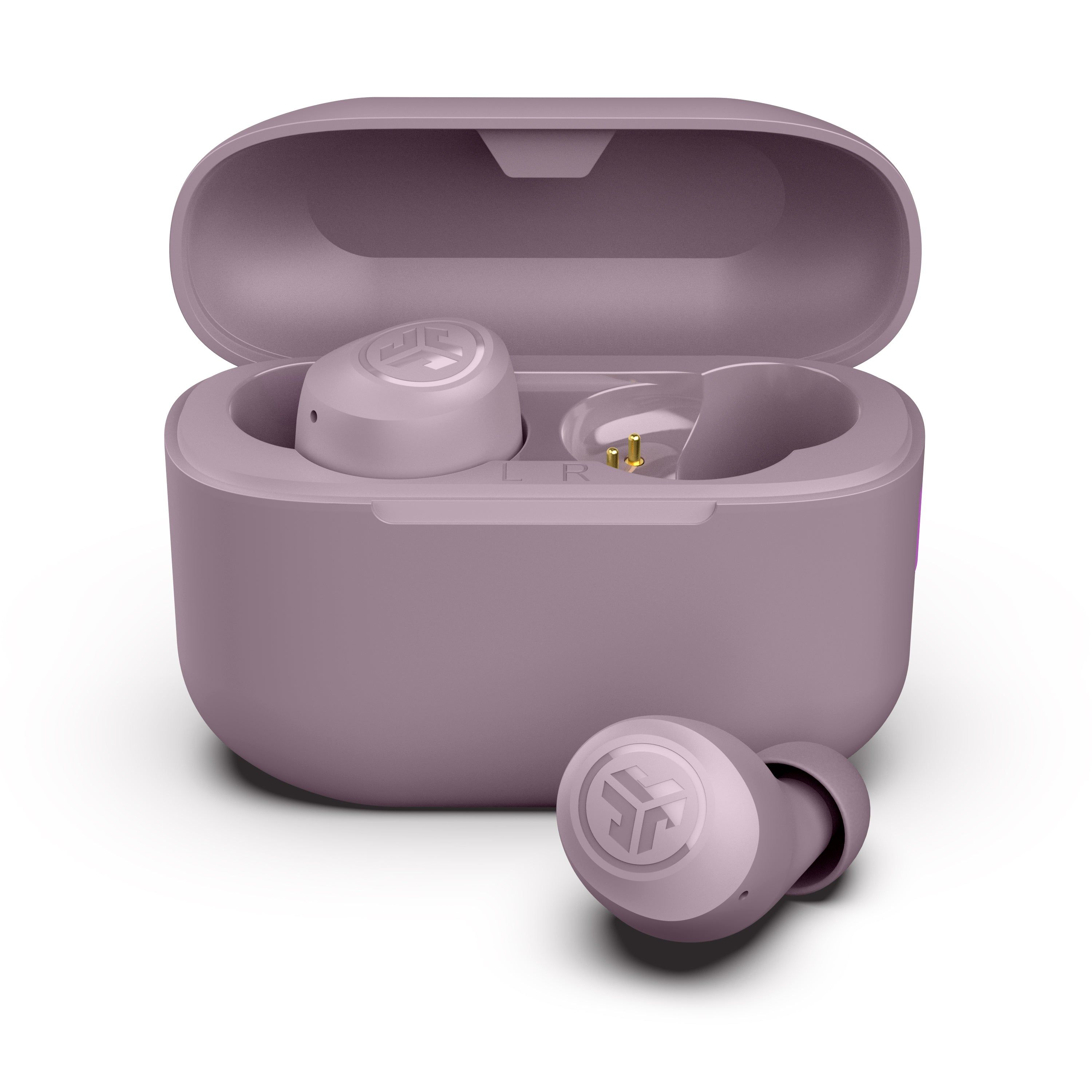 go pop+ true wireless earbuds mauve
