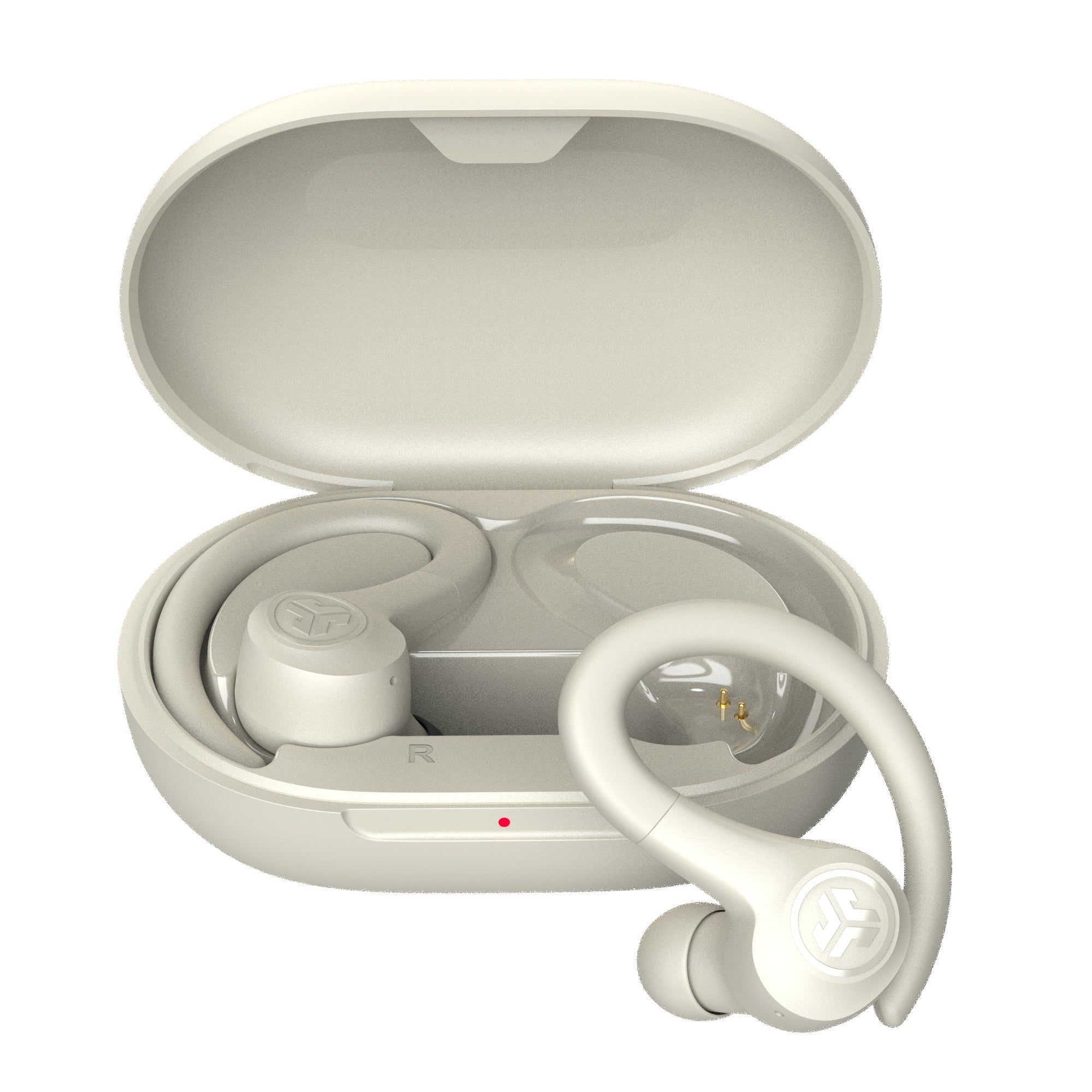 go sport+ true wireless earbuds sand