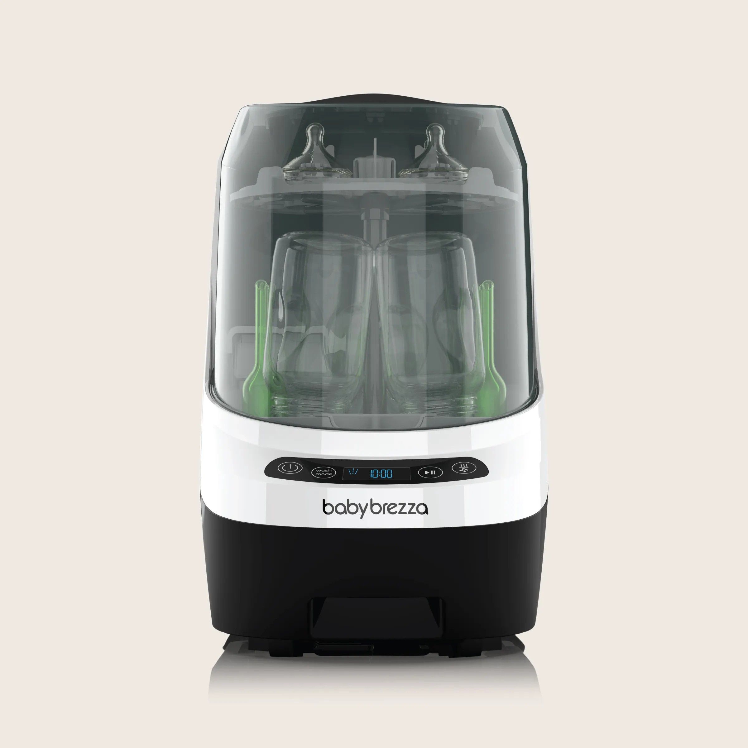 bottle washer pro - all in one baby bottle washer, sterilizer, dryer - white