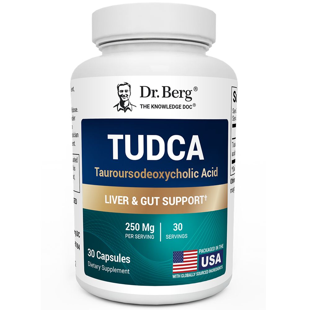 tudca &ndash; 250 mg of tauroursodeoxycholic acid &ndash; 30 vegetable capsules