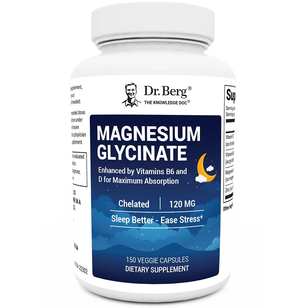 magnesium glycinate with naturally sourced vitamin d3 | 150 capsules