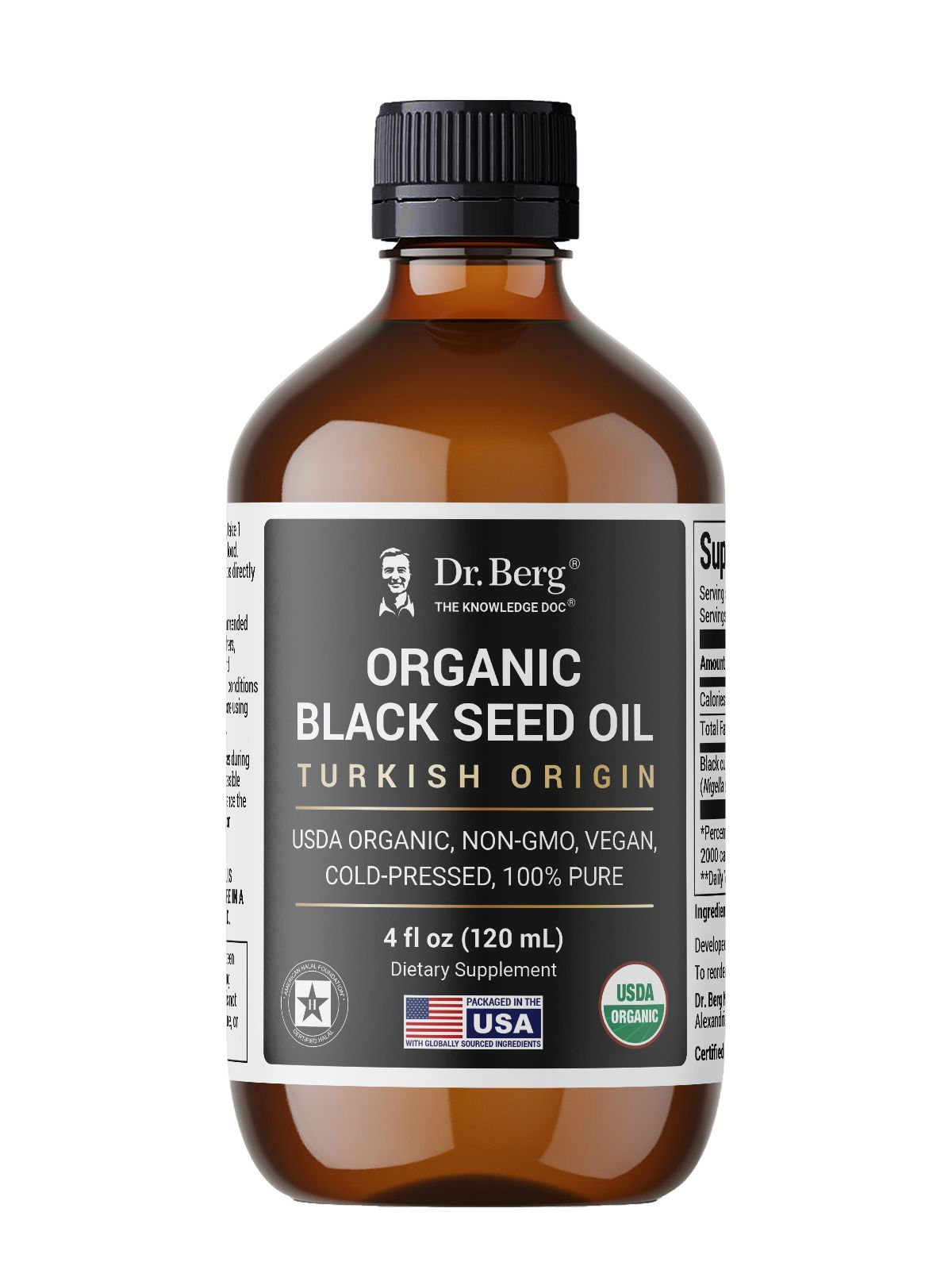 organic black seed oil - 4 fl oz