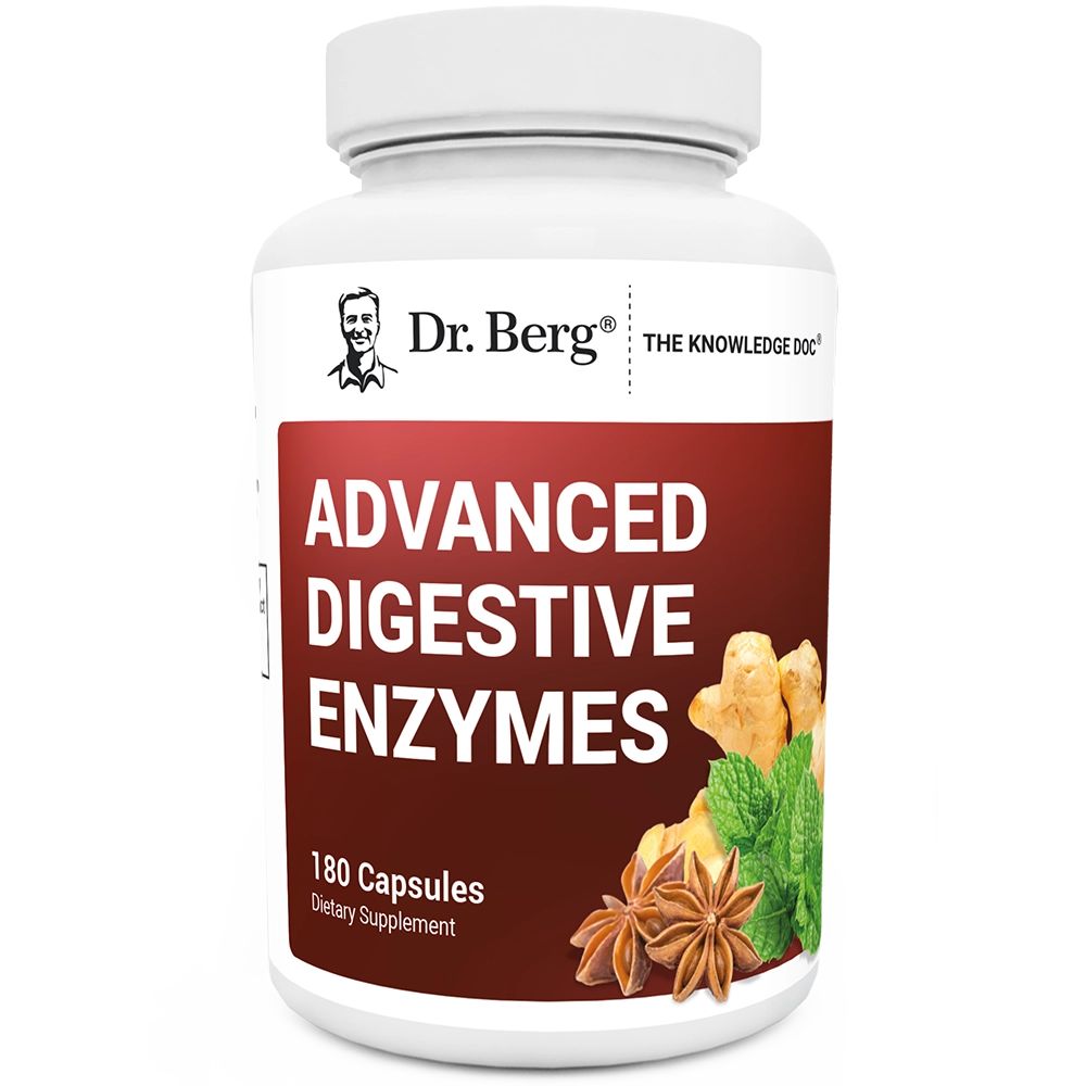 advanced digestive enzymes with apple cider vinegar and pancreatin &ndash; 180 capsules